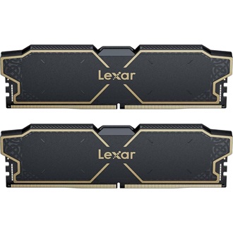 Lexar Thor OC 32GB 6000MT/s DDR5 memória CL38 Kit of 2 fekete