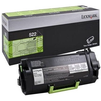 Lexmark 52D2000 Toner 522 black return 6000 pgs MS810de / MS810dn / MS810dtn toner fekete