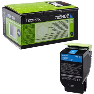 Lexmark 70C2HCE toner ciánkék