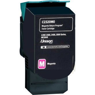 Lexmark RETURNTONER CARTRIDGE MGT 1KPGS F.C23X/24X/25X/MC23X/24X/25X/26X