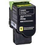 Lexmark RETURNTONER CARTRIDGE YLW 1KPGS F.C23X/24X/25X/MC23X/24X/25X/26X