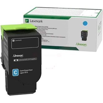 Lexmark RETURN TONER CARTRIDGE CYAN 1K PGS 78C10C0 F.CS/CX 4-6 SRS