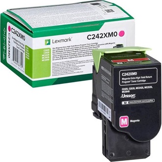 Lexmark RETURN TONER CARTRIDGE MAGENTA 3.500 PGS F.C24XX/C25XX/MC24XX/