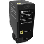Lexmark RETURN-TONER CARTRIDGE YELLOW 3K PAGES CS720 / CS725