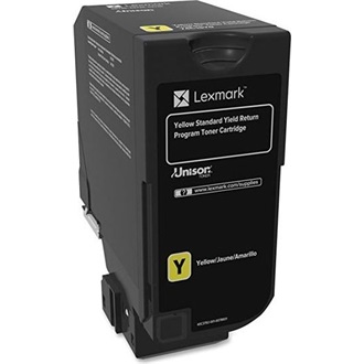 Lexmark RETURN-TONER CARTRIDGE YELLOW 3K PAGES CS720 / CS725