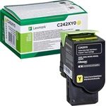 Lexmark RETURN TONER CARTRIDGE YELLOW 3.500 PGS F.C24XX/C25XX/MC24XX/