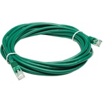 LogiLink RJ45 CAT6A S/FTP M/M adatkábel 0.5m AWG26 zöld