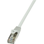 LogiLink RJ45 CAT6 F/UTP -> RJ45 CAT6 F/UTP M/M adatkábel 7.5m szürke