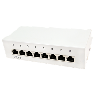 LogiLink CAT6 Patch Panel 8-Port