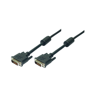LogiLink DVI-D M/M video jelkábel 2m fekete Dual Link