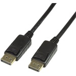 LogiLink DisplayPort 1.2 M/M video jelkábel 10m fekete