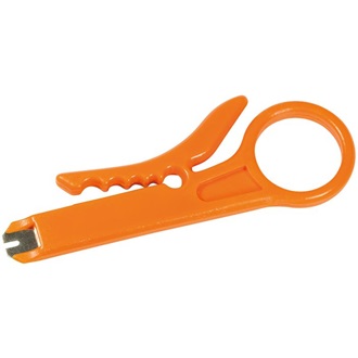 LogiLink IDC Punchdown Tool with wire stripper, plastic