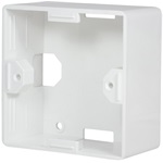 LogiLink Outlet Surface Mounting Box for Faceplates, pure white