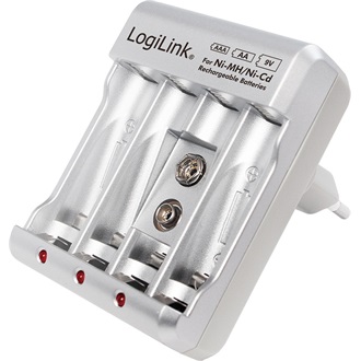 LogiLink PA0168 NiMH akkumulátor töltő