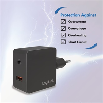 LogiLink PA0220 18W univerzális hálózati töltő adapter (PD)