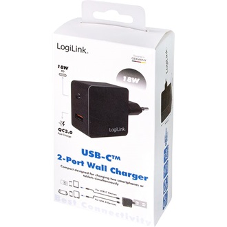 LogiLink PA0220 18W univerzális hálózati töltő adapter (PD)