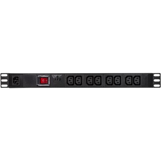 LogiLink PDU8A02 19" PDU 8db C13 rack elosztó fekete