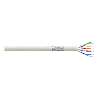 LogiLink CAT6 S/FTP adatkábel 305m szürke Cu, patch