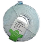 LogiLink RJ45 CAT5e UTP - RJ45 CAT5e UTP M/M adatkábel 0.25m fehér flat