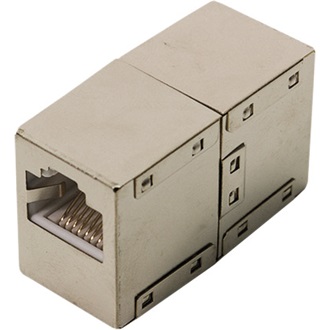 LogiLink RJ45 CAT5e UTP - RJ45 CAT5e UTP F/F toldó fém lengő