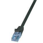 LogiLink RJ45 CAT6A 10Gb UTP - RJ45 CAT6A UTP M/M adatkábel 5m fekete