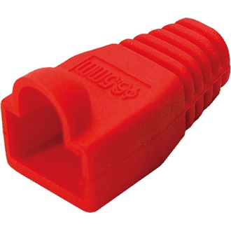 LogiLink RJ45 törésgátló 100db piros