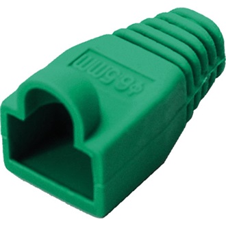 LogiLink RJ45 törésgátló 100db zöld