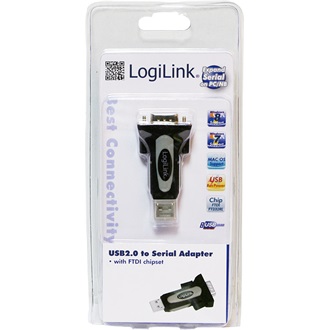 LogiLink USB-A 2.0 -> Serial RS-232 M/M adapter