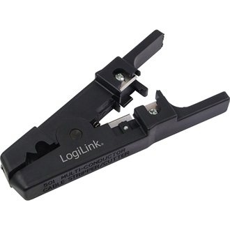 LogiLink kábelcsupaszító fogó fekete