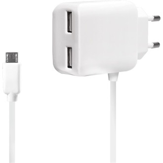 LogiLink Wall Charger 2+1 Port 10.5W univerzális hálózati töltő adapter