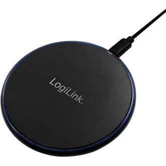 LogiLink Wireless charger, 10W, with Fast Wireless Charging