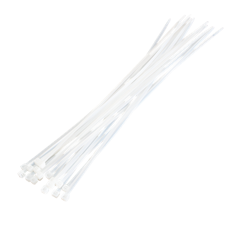 LogiLink 400x4,4mm kábelkötegelő fehér 100db