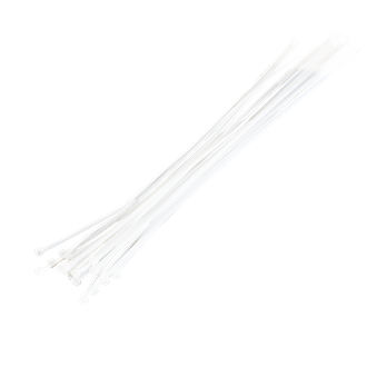 LogiLink 500x4,4mm kábelkötegelő fehér 100db