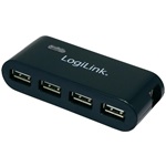 LogiLink 4 portos USB2.0 HUB táppal