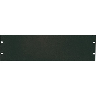 Logilink 19" Blank Panel, solid, 4U, black