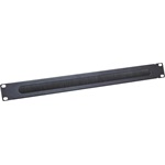 Logilink 19" Cable Entry Panel w/ brush 1U, black