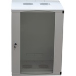 Logilink 19" Wallmount Single Section Box 06U, Flat Pack, light grey