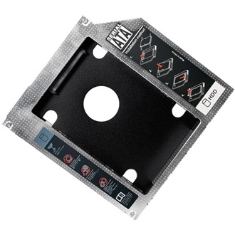 Logilink 2nd SATA Festplatten Caddy Adapter for 12.7 mm SATA HDD