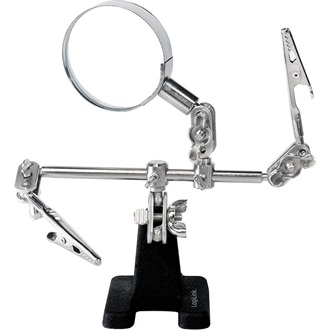 Logilink 3rd/helping hand with magnifier, LogiLink