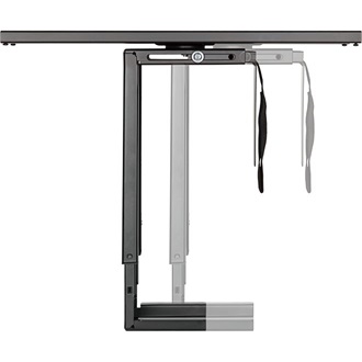 Logilink Adjustable under desk CPU mount, sliding track, easy-locking