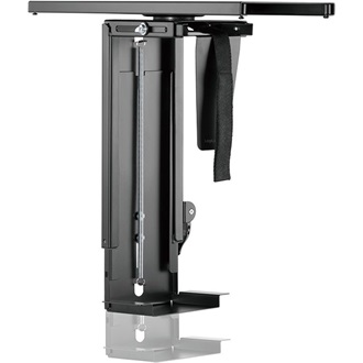 Logilink Adjustable under desk CPU mount, sliding track, easy-locking