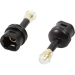 LogiLink Toslink -> Toslink mini F/M adapter fekete