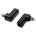 LogiLink Toslink -> Toslink M/F adapter fekete 90°