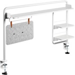 Logilink Befogható asztali tálca, 1161 x 218 x 757 mm, fehér