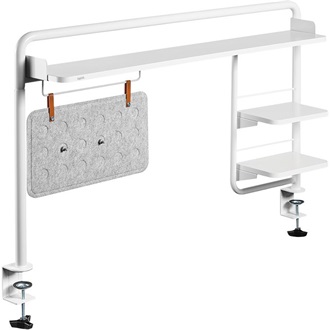 Logilink Befogható asztali tálca, 1161 x 218 x 757 mm, fehér