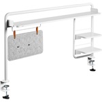 Logilink Befogható asztali tálca, 1295 x 218 x 757 mm, fehér