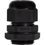 Logilink Cable Gland M20, IP68, black, set with 10 pcs.