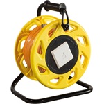 LogiLink Mobil RJ45 CAT6A S/FTP -> RJ45 CAT6A S/FTP F/F adatkábel hosszabbító 60m narancssárga