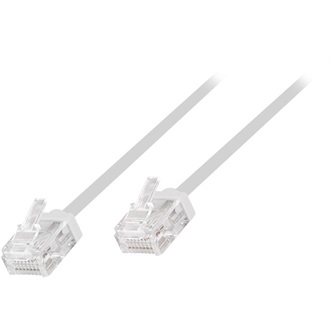 Logilink Cat.6A Slim High-Flex patch kábel fehér 15 m