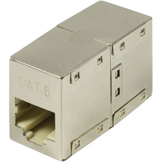 Logilink Cat.6 RJ45 Inline Coupler STP, shielded